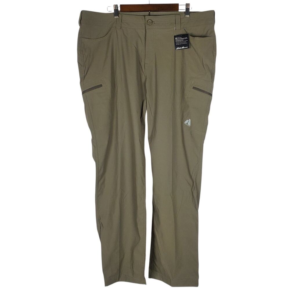 NEW EDDIE BAUER First Ascent Guide Pro Pants 26W Slate Green Outdoor Cargo Hike